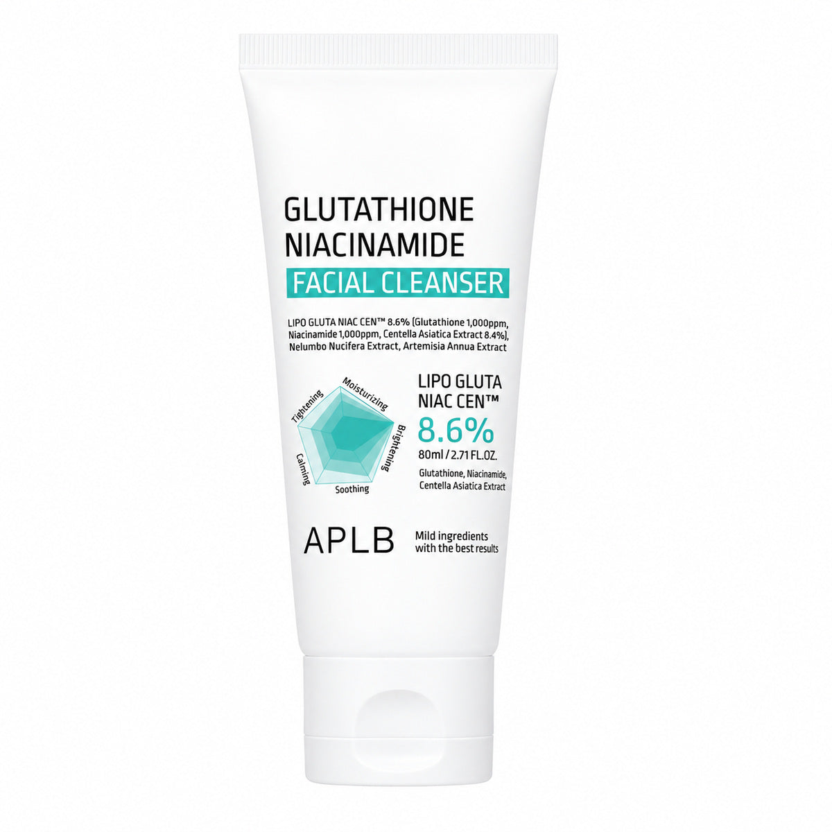 APLB Glutathione Niacinamide Facial Cleanser – 80 mL
