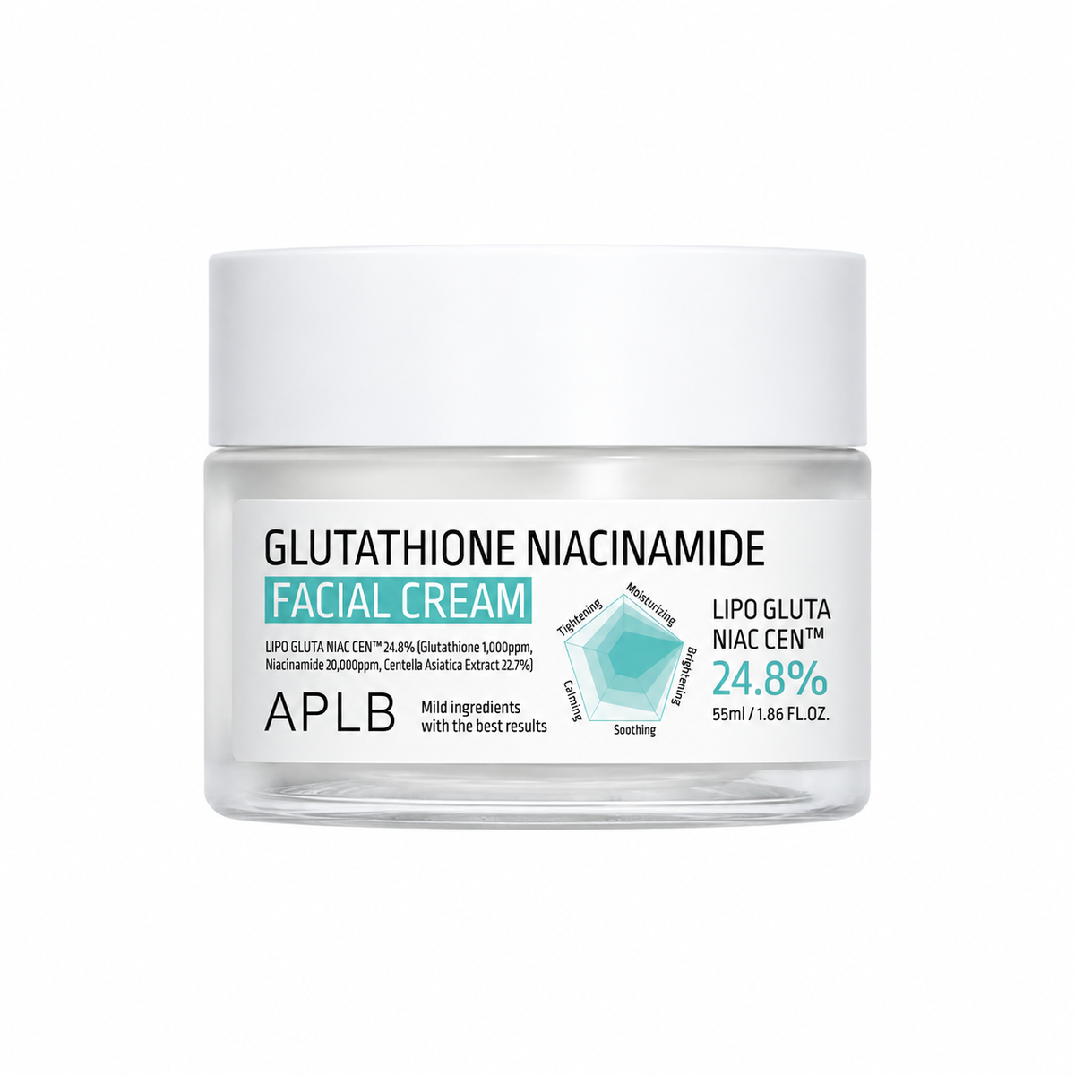 APLB Glutathione Niacinamide Facial Cream – 55 mL